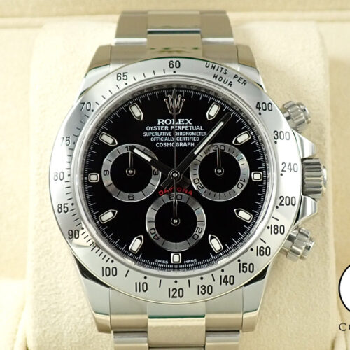 ロレックス デイトナ Ref.116520 ステンレススチール ブラック文字盤 商品画像1