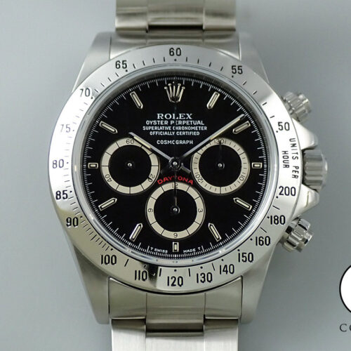 ロレックス デイトナ エルプリメロ Ref.16520 ステンレススチール ブラック文字盤 商品画像1