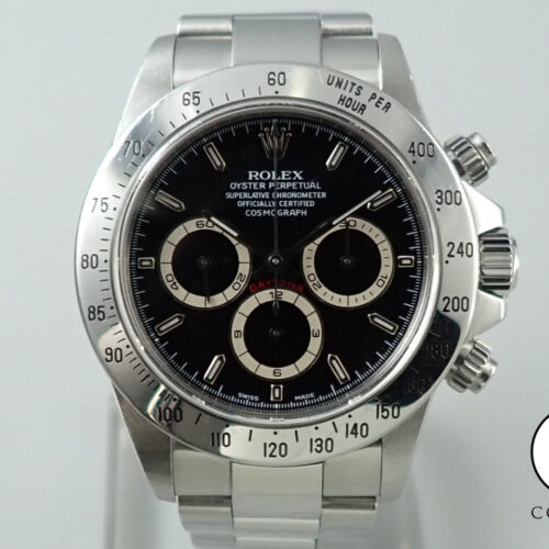 ロレックス デイトナ エルプリメロ Ref.16520 ステンレススチール ブラック文字盤 商品画像1