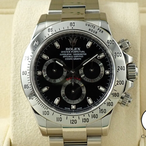 ロレックス デイトナ Ref.116520 ステンレススチール ブラック文字盤 商品画像1