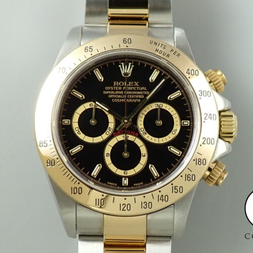ロレックス デイトナ エルプリメロ Ref.16523 ステンレススチール/イエローゴールド ブラック文字盤 商品画像1