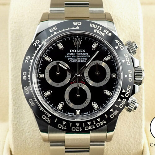 ロレックス デイトナ Ref.116500LN ステンレススチール ブラック文字盤 商品画像1