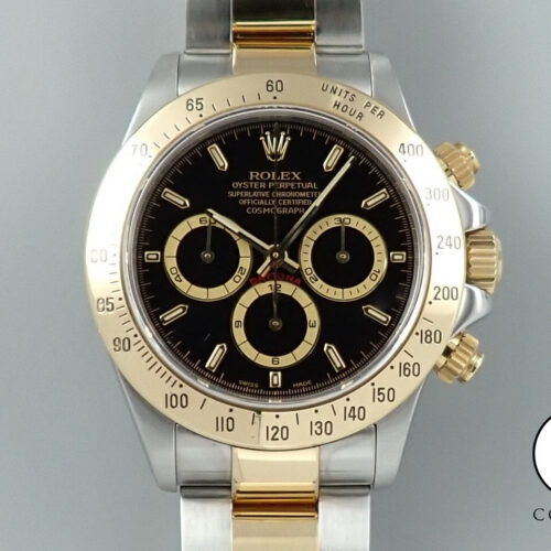 ロレックス デイトナ エルプリメロ Ref.16523 ステンレススチール/イエローゴールド ブラック文字盤 商品画像1