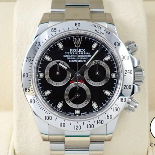 ロレックス デイトナ Ref.116520 ステンレススチール ブラック文字盤 商品画像1