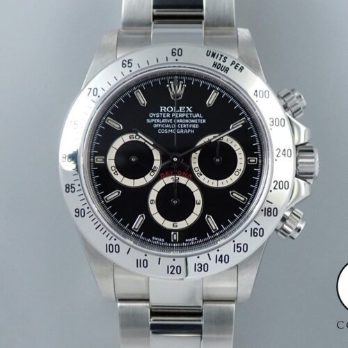 ロレックス デイトナ エルプリメロ Ref.16520 ステンレススチール ブラック文字盤 商品画像1