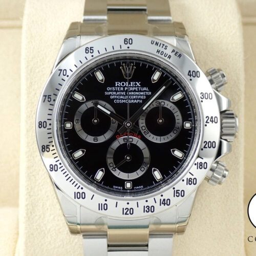 ロレックス デイトナ Ref.116520 ステンレススチール ブラック文字盤 商品画像1