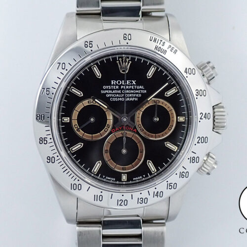 ロレックス デイトナ エルプリメロ Ref.16520 ステンレススチール ブラック文字盤 商品画像1