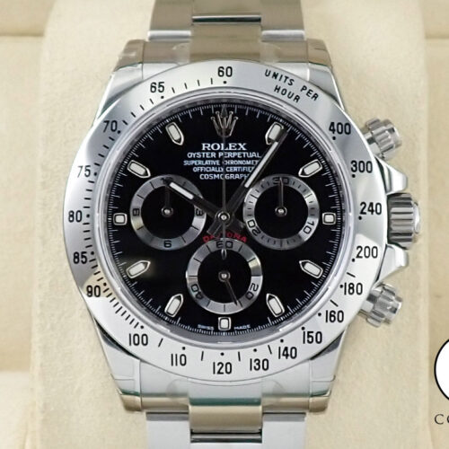 ロレックス デイトナ Ref.116520 ステンレススチール ブラック文字盤 商品画像1