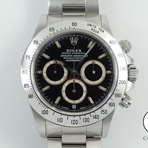 ロレックス デイトナ エルプリメロ Ref.16520 ステンレススチール ブラック文字盤 商品画像1