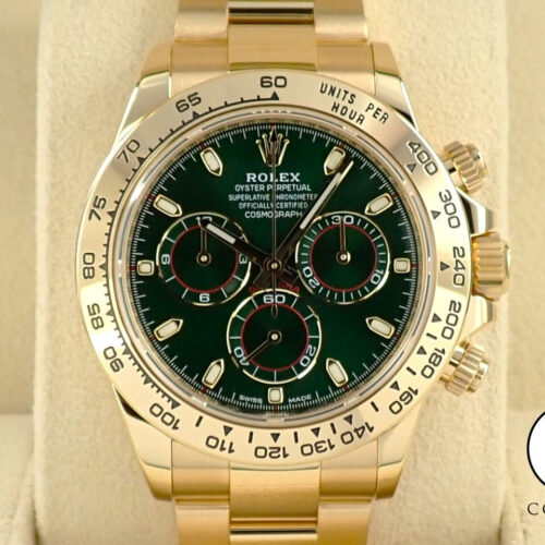 ロレックス デイトナ Ref.116508 イエローゴールド グリーン文字盤 商品画像1