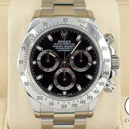 ロレックス デイトナ Ref.116520 ステンレススチール ブラック文字盤 商品画像1