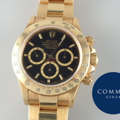 ロレックス デイトナ Ref.16528 ブラック文字盤 中古 daytona-458 商品画像1