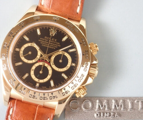 ロレックス デイトナ Ref.16518 ブラック文字盤 中古 daytona-52 商品画像1
