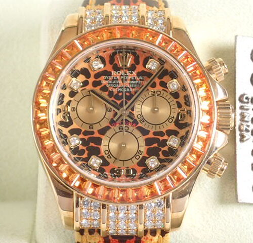 ロレックス デイトナ Ref.116598SACO レパード文字盤 中古 daytona-72 商品画像1