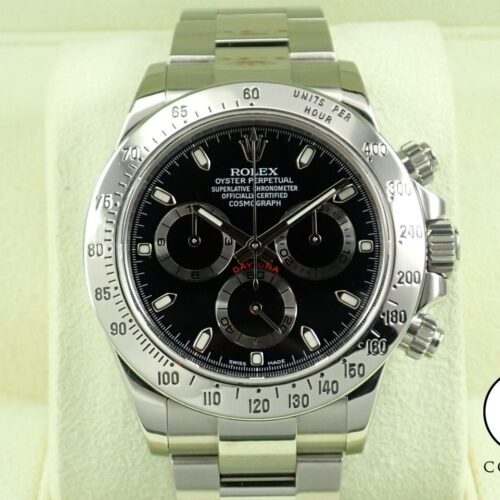 ロレックス デイトナ Ref.116520 ステンレススチール ブラック文字盤 商品画像1