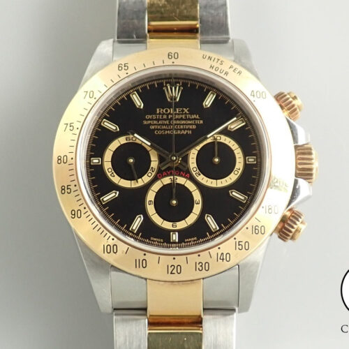 ロレックス デイトナ エルプリメロ Ref.16523 ステンレススチール/イエローゴールド ブラック文字盤 商品画像1