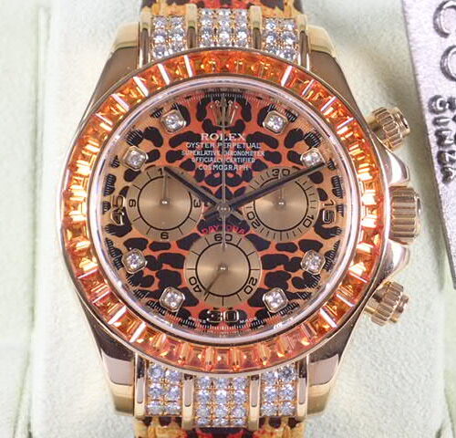ロレックス デイトナ Ref.116598SACO レパード文字盤 中古 daytona-99 商品画像1
