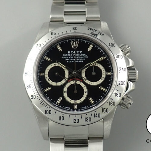 ロレックス デイトナ エルプリメロ Ref.16520 ステンレススチール ブラック文字盤 商品画像1