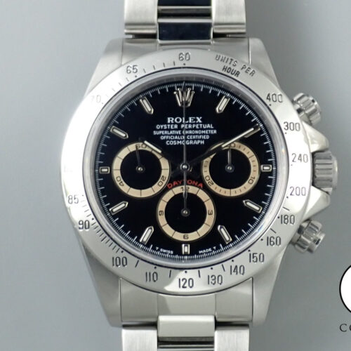 ロレックス デイトナ エルプリメロ Ref.16520 ステンレススチール ブラック文字盤 商品画像1