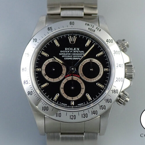 ロレックス デイトナ エルプリメロ Ref.16520 ステンレススチール ブラック文字盤 商品画像1