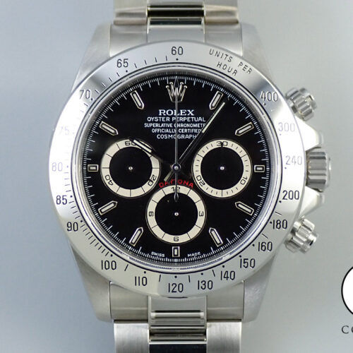 ロレックス デイトナ エルプリメロ Ref.16520 ステンレススチール ブラック文字盤 商品画像1