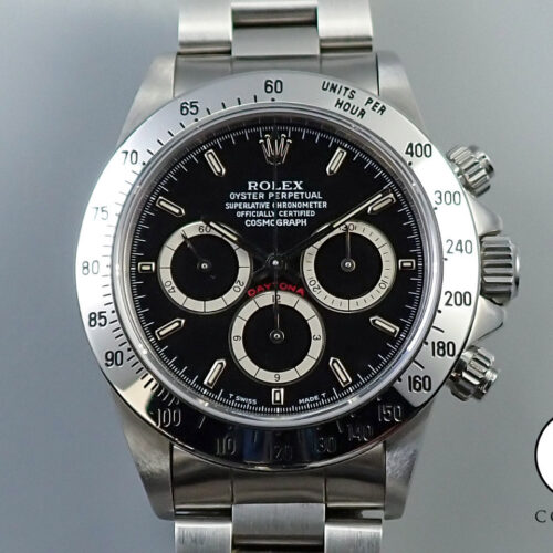 ロレックス デイトナ エルプリメロ Ref.16520 ステンレススチール ブラック文字盤 商品画像1