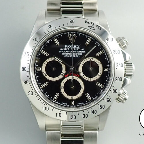 ロレックス デイトナ エルプリメロ Ref.16520 ステンレススチール ブラック文字盤 商品画像1