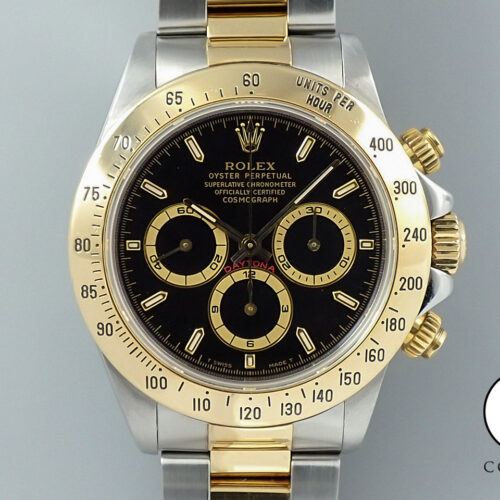 ロレックス デイトナ エルプリメロ Ref.16523 ステンレススチール/イエローゴールド ブラック文字盤 商品画像1