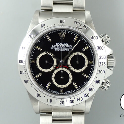 ロレックス デイトナ エルプリメロ Ref.16520 ステンレススチール ブラック文字盤 商品画像1
