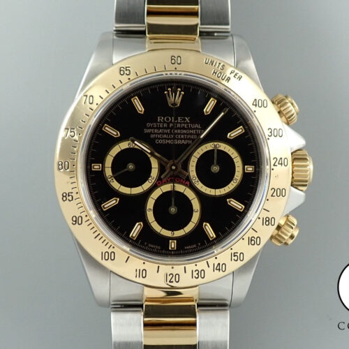 ロレックス デイトナ エルプリメロ Ref.16523 ステンレススチール/イエローゴールド ブラック文字盤 商品画像1