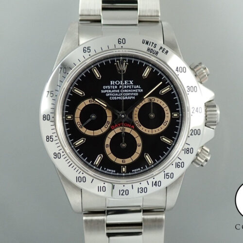 ロレックス デイトナ エルプリメロ Ref.16520 ステンレススチール ブラック文字盤 商品画像1