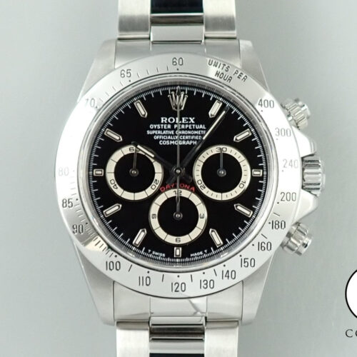 ロレックス デイトナ エルプリメロ Ref.16520 ステンレススチール ブラック文字盤 商品画像1