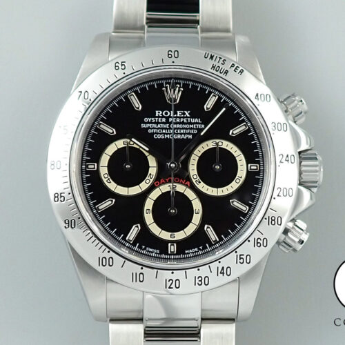 ロレックス デイトナ エルプリメロ Ref.16520 ステンレススチール ブラック文字盤 商品画像1