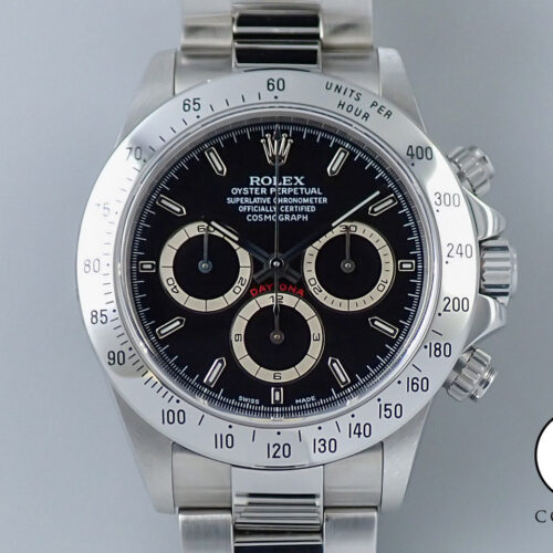 ロレックス デイトナ エルプリメロ Ref.16520 ステンレススチール ブラック文字盤 商品画像1