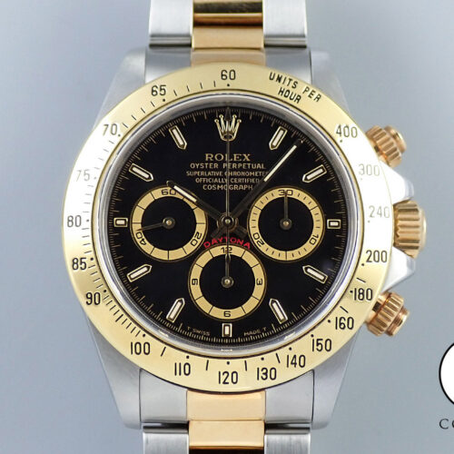 ロレックス デイトナ エルプリメロ Ref.16523 ステンレススチール/イエローゴールド ブラック文字盤 商品画像1