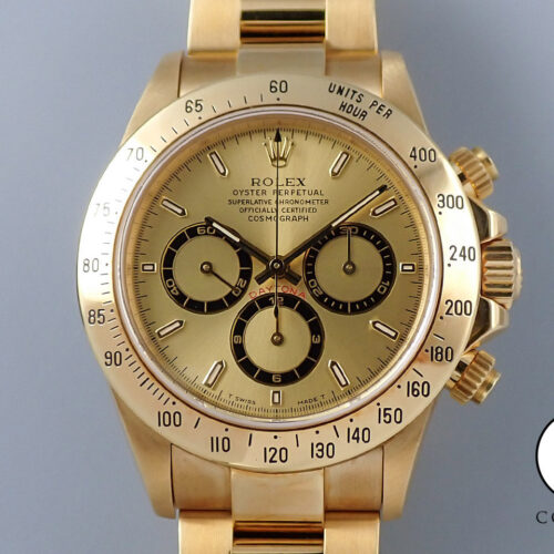 ロレックス デイトナ エルプリメロ Ref.16528 イエローゴールド シャンパン文字盤 商品画像1