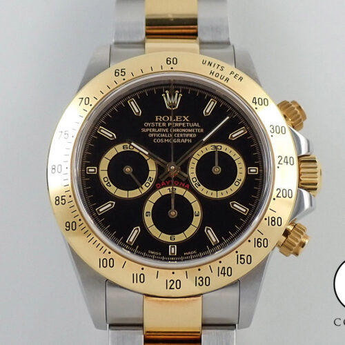ロレックス デイトナ エルプリメロ Ref.16523 ステンレススチール/イエローゴールド ブラック文字盤 商品画像1