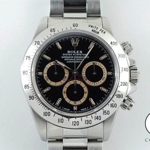 ロレックス デイトナ エルプリメロ Ref.16520 ステンレススチール ブラック文字盤 商品画像1