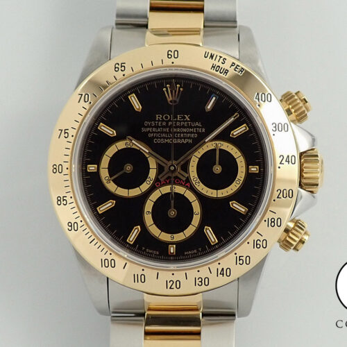 ロレックス デイトナ エルプリメロ Ref.16523 ステンレススチール/イエローゴールド ブラック文字盤 商品画像1