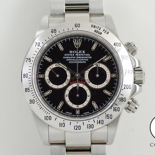 ロレックス デイトナ エルプリメロ Ref.16520 ステンレススチール ブラック文字盤 商品画像1