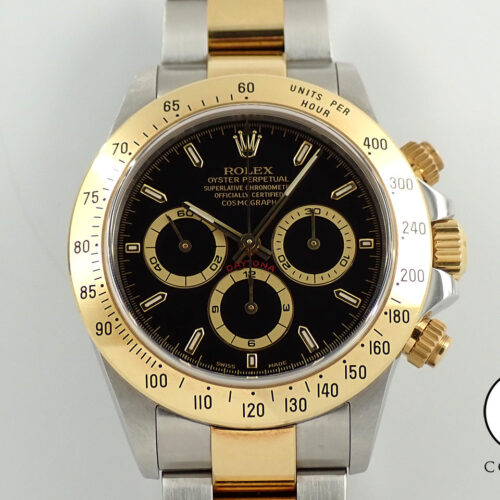 ロレックス デイトナ エルプリメロ Ref.16523 ステンレススチール/イエローゴールド ブラック文字盤 商品画像1