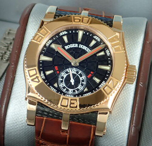 ロジェデュブイ イージーダイバー Ref.SE40145K9.53R ブラック文字盤 中古 easydiver 商品画像1