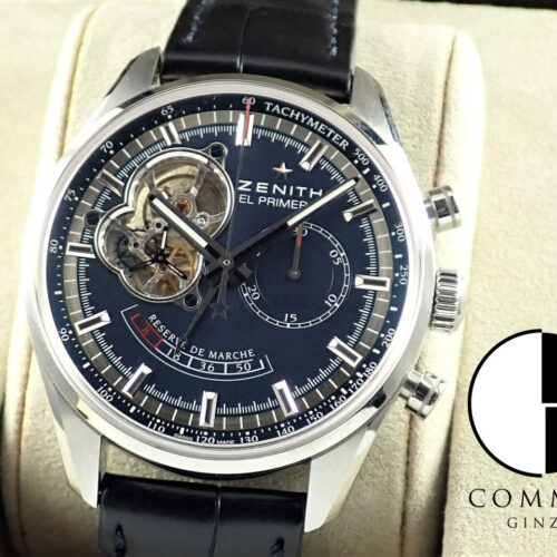 ゼニス エルプリメロ Ref.03.2085.4021/51.C700 ブルー文字盤 中古 elprimero 商品画像1