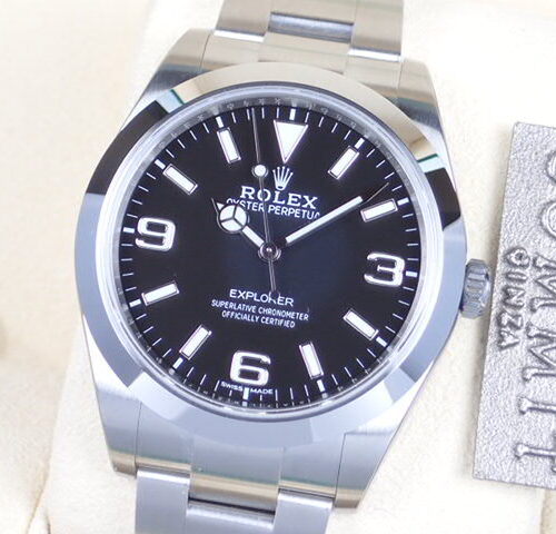 ロレックス エクスプローラー Ref.214270 ブラック文字盤 中古 explorer-10 商品画像1