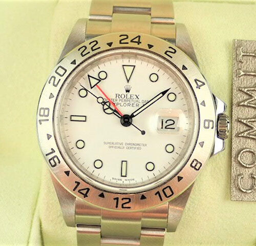 ロレックス エクスプローラーII Ref.16570 ホワイト文字盤 中古 explorer-101 商品画像1