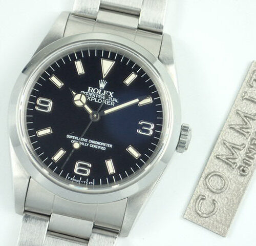 ロレックス エクスプローラーI Ref.14270 ブラック文字盤 中古 explorer-105 商品画像1