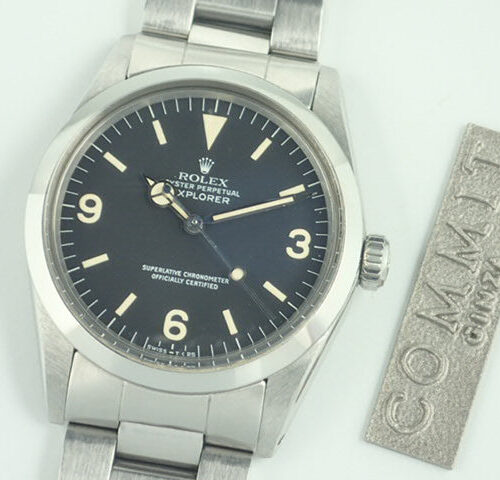 ロレックス エクスプローラーI Ref.1016 ブラック文字盤 中古 explorer-109 商品画像1