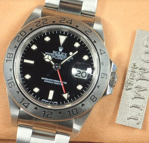 ロレックス エクスプローラーII Ref.16570 ブラック文字盤 中古 explorer-108 商品画像1