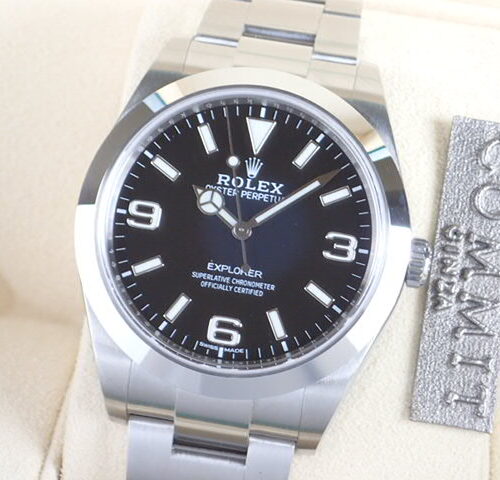 ロレックス エクスプローラー Ref.214270 ブラック文字盤 中古 explorer-11 商品画像1