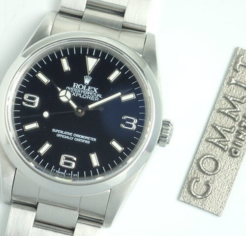 ロレックス エクスプローラーI Ref.14270 ブラック文字盤 中古 explorer-111 商品画像1